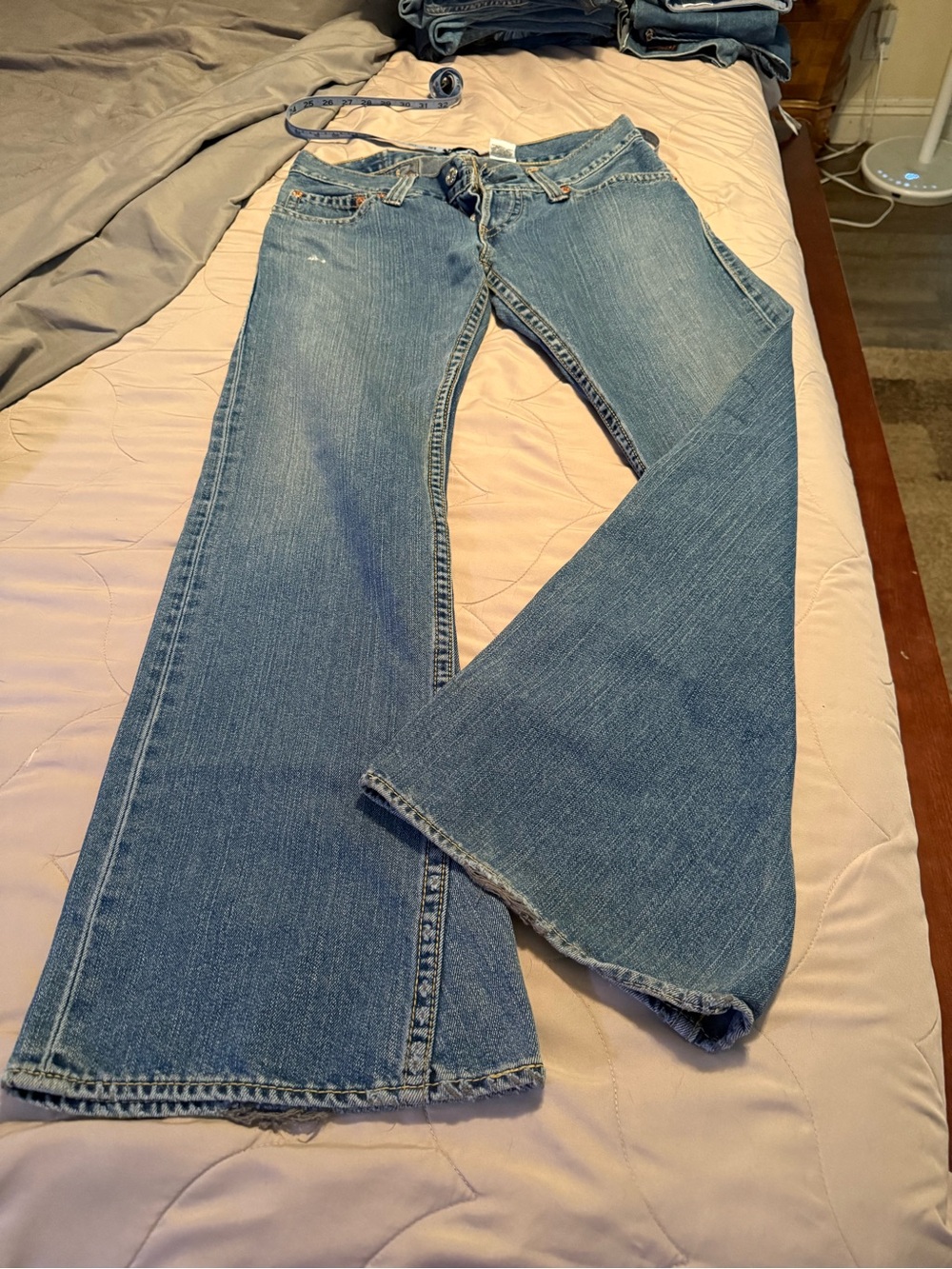 Vintage Y2K Levi’s Type 1 Low Slouch Jeans Women’s 9M Blue Denim